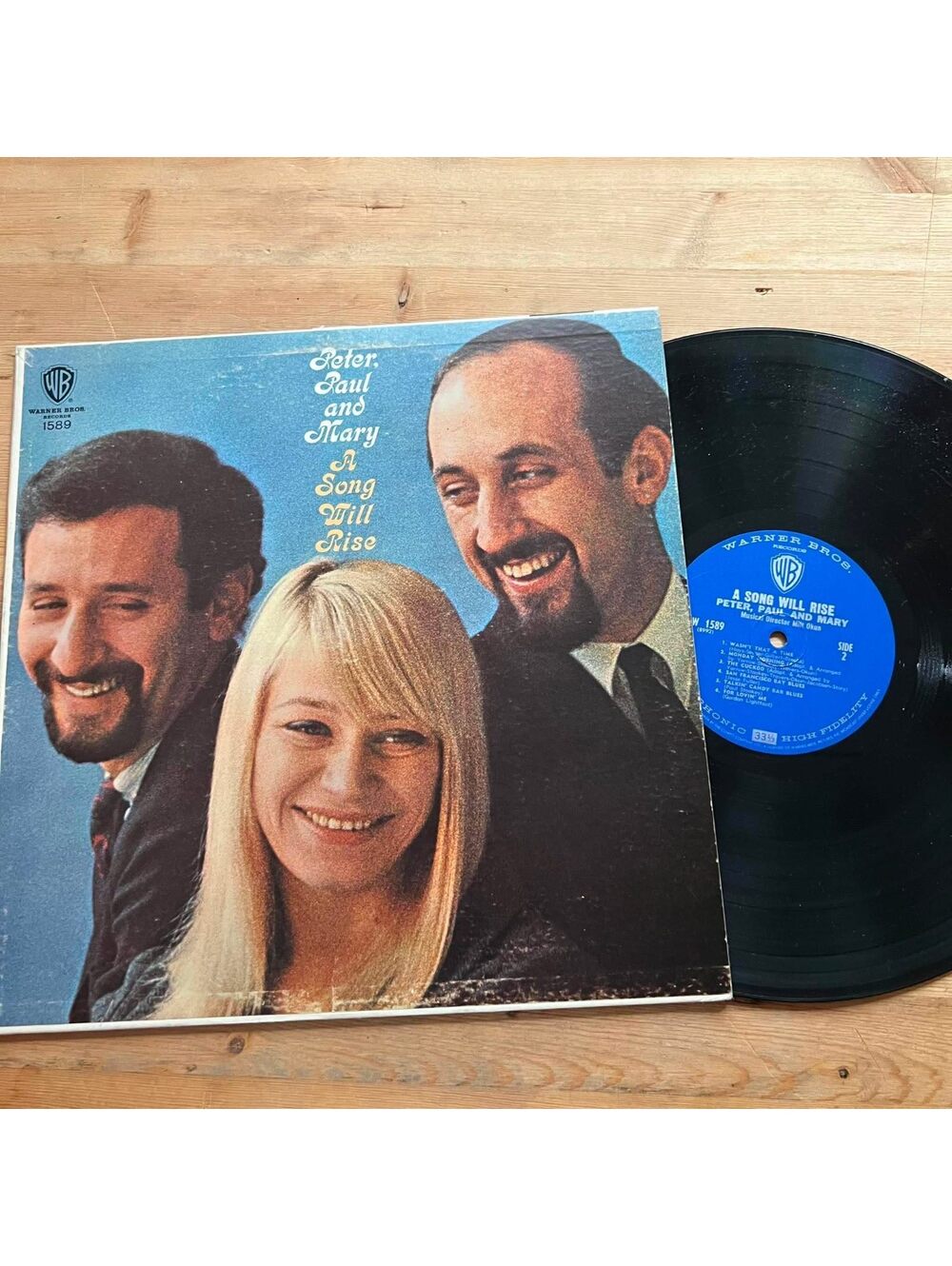 Peter, Paul and Mary - A Song will Rise 33rpm VG+ VR19